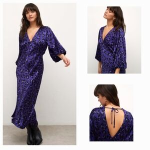Nobody's Child Purple Maxi‎ Dress